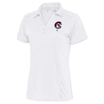 Women's Antigua White New York Cubans Tribute Polo