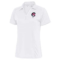 Women's Antigua White New York Cubans Tribute Polo