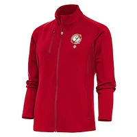Women's Antigua Louisville Black Caps Generation Full-Zip Jacket