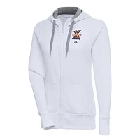 Women's Antigua Cuban Giants Victory Full-Zip Hoodie