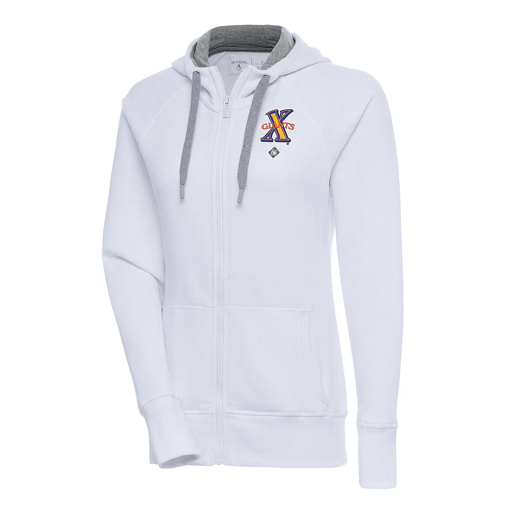 Women's Antigua Cuban Giants Victory Full-Zip Hoodie
