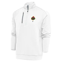 Men's Antigua Pittsburgh Crawfords Generation Quarter-Zip Pullover Top