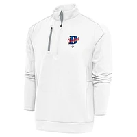 Men's Antigua Cleveland Buckeyes Generation Quarter-Zip Pullover Top