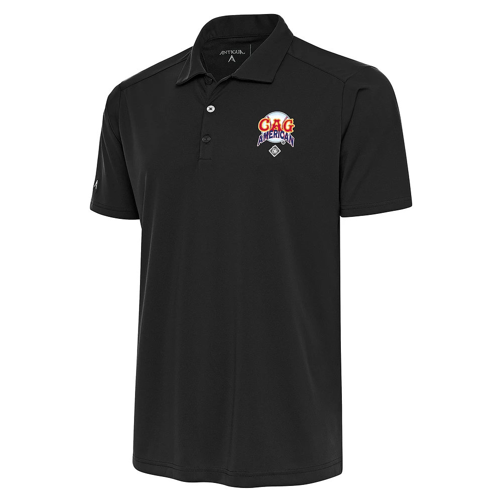 Men's Antigua Charcoal Chicago American Giants Tribute Polo