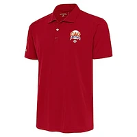Men's Antigua Red Chicago American Giants Tribute Polo