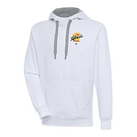 Men's Antigua White Hilldale Club Victory Pullover Hoodie