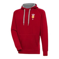 Men's Antigua Red Vargas Campeones Victory Pullover Hoodie