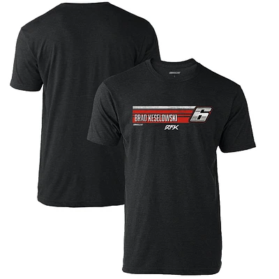 Men's RFK Racing Heather Charcoal Brad Keselowski Hot Lap T-Shirt