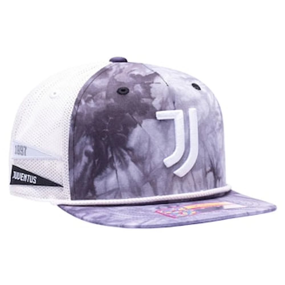 Men's Juventus Woodstock Tie-Dye Trucker Snapback