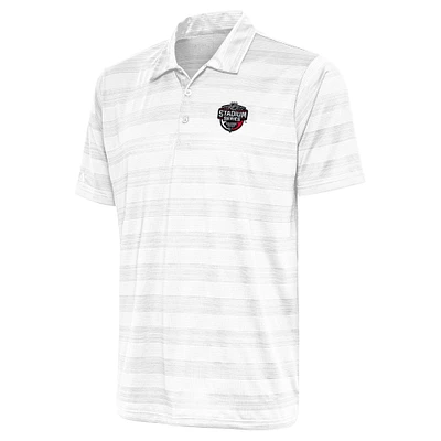 Men's Antigua White 2023 NHL Stadium Series Compass Polo