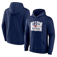 Men's Navy Boston Red Sox Welcome Sign Pullover Hoodie