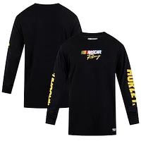 Men's Hurley x Everday Black NASCAR Everyday Faster Long Sleeve T-Shirt