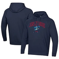 Men's Under Armour Navy Jersey Shore BlueClaws All Day Fleece Pullover Hoodie