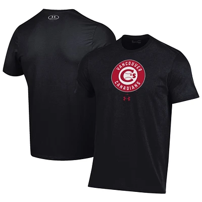Men's Under Armour Black Vancouver Canadians Performance T-Shirt