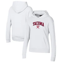 Women's Under Armour White Tacoma Rainiers All Day Pullover Hoodie