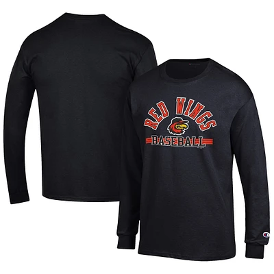 Men's Champion Rochester Red Wings Jersey Long Sleeve T-Shirt