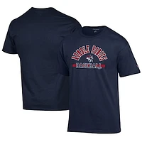 Men's Champion Navy Binghamton Rumble Ponies Jersey T-Shirt