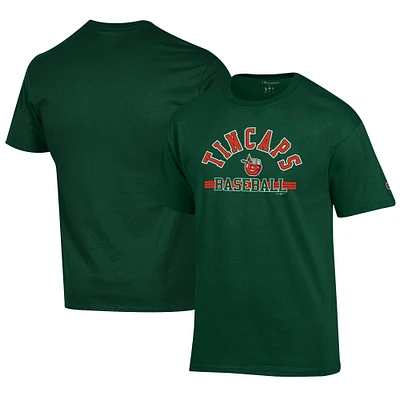 Men's Champion Green Fort Wayne TinCaps Jersey T-Shirt