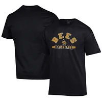 Men's Champion Black Salt Lake Bees Jersey T-Shirt