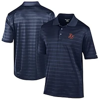Men's Champion Navy Bowling Green Hot Rods Textured Solid Polo