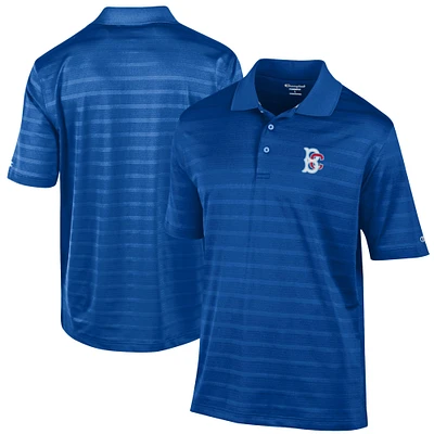 Men's Champion Royal Brooklyn Cyclones Textured Solid Polo