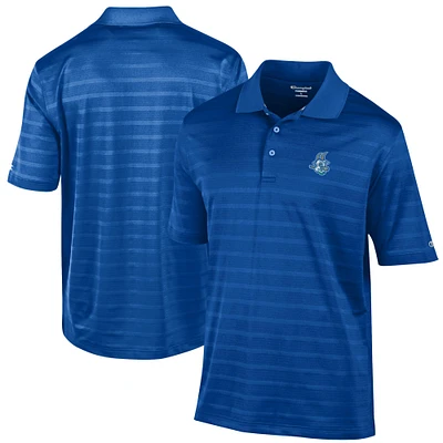 Men's Champion Royal Hartford Yard Goats Textured Solid Polo