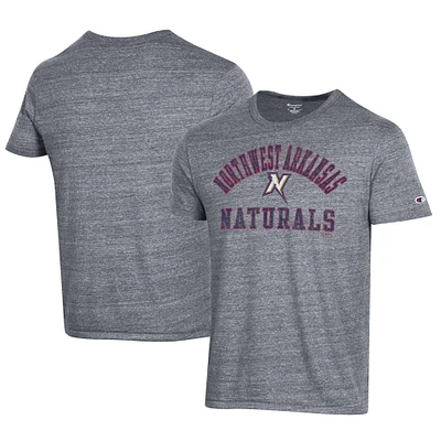 Men's Champion Gray Northwest Arkansas Naturals Ultimate Tri-Blend T-Shirt
