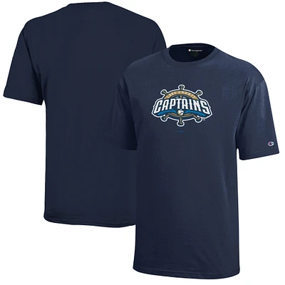 Youth Champion Navy Lake County Captains Jersey T-Shirt