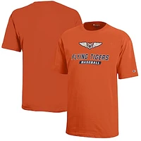Youth Champion Orange Lakeland Flying Tigers Jersey T-Shirt