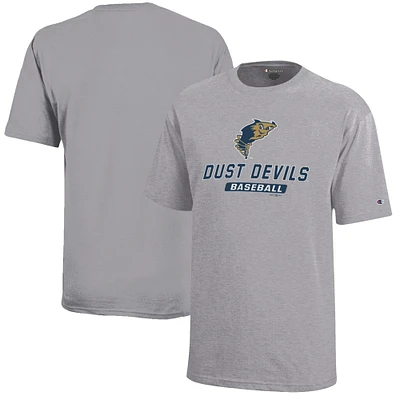 Youth Champion Gray Tri-City Dust Devils Jersey T-Shirt