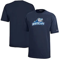 Youth Champion Navy West Michigan Whitecaps Jersey T-Shirt