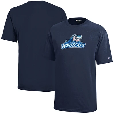 Youth Champion Navy West Michigan Whitecaps Jersey T-Shirt