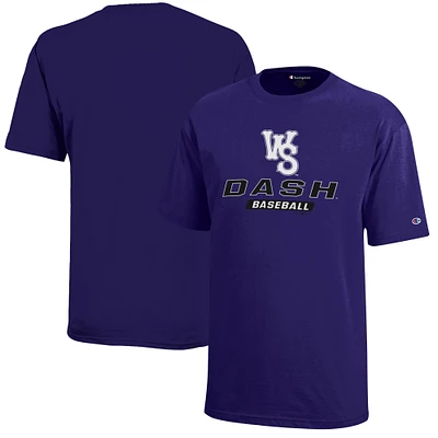 Youth Champion Purple Winston-Salem Dash Jersey T-Shirt