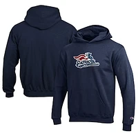 Youth Champion Navy Somerset Patriots Eco Powerblend Pullover Hoodie