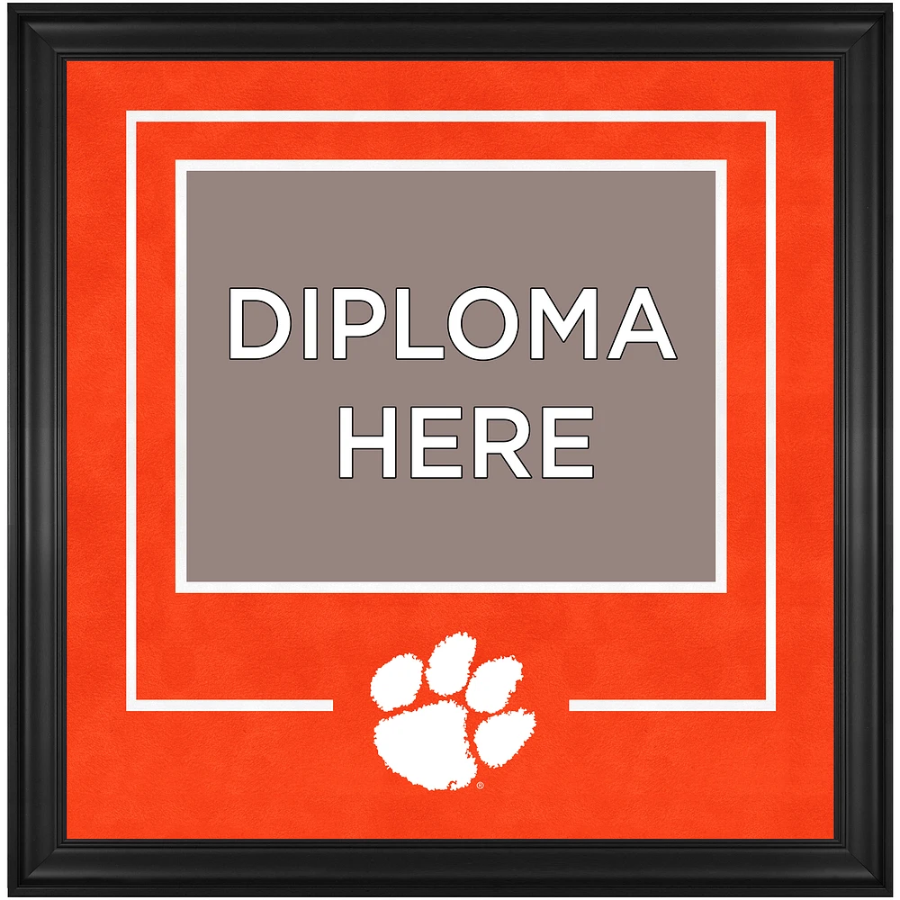 Clemson Tigers Deluxe 11" x 14" Diploma Frame with Team Logo