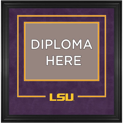 LSU Tigers Deluxe 11" x 14" Diploma Frame with Team Logo