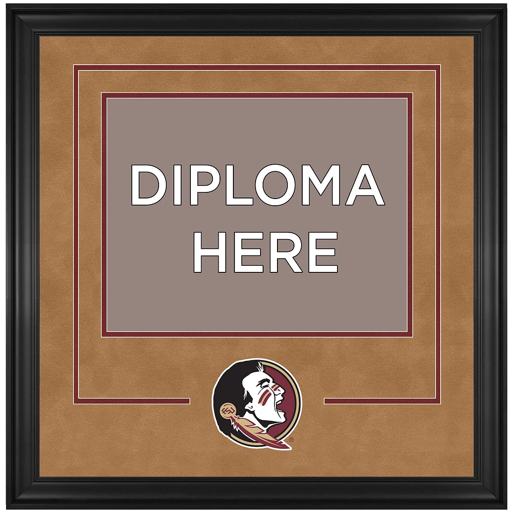 Florida State Seminoles Deluxe 11" x 14" Diploma Frame with Team Logo