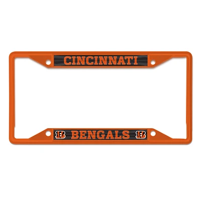 WinCraft Cincinnati Bengals Chrome Color License Plate Frame