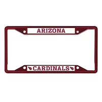 WinCraft Arizona Cardinals Chrome Color License Plate Frame