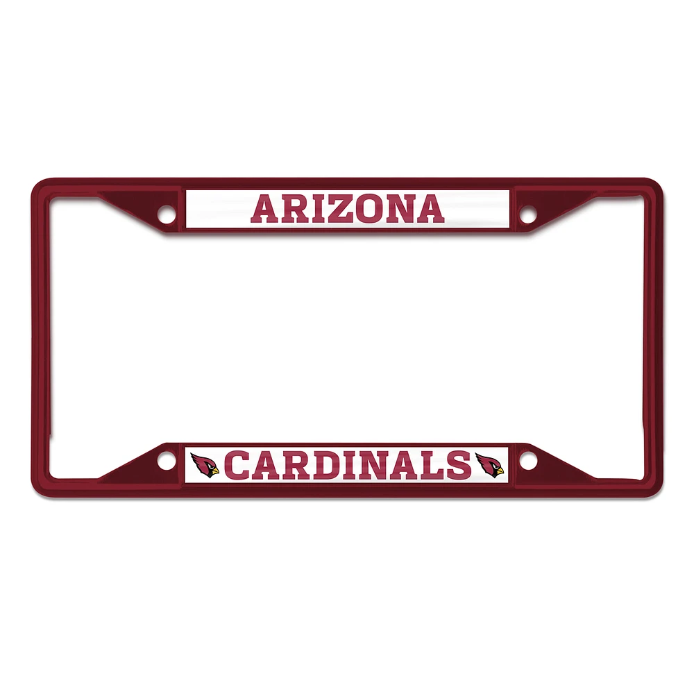 WinCraft Arizona Cardinals Chrome Color License Plate Frame