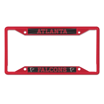 WinCraft Atlanta Falcons Chrome Color License Plate Frame