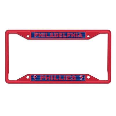 WinCraft Philadelphia Phillies Chrome Color License Plate Frame