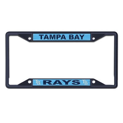 WinCraft Tampa Bay Rays Chrome Color License Plate Frame