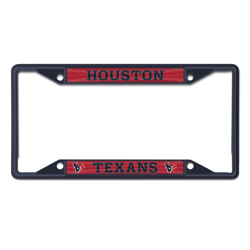 WinCraft Houston Texans Chrome Color License Plate Frame