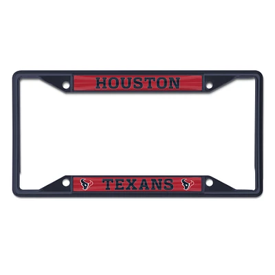 WinCraft Houston Texans Chrome Color License Plate Frame