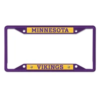 WinCraft Minnesota Vikings Chrome Color License Plate Frame