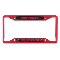 WinCraft Cincinnati Reds Chrome Color License Plate Frame