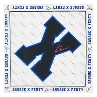 Unisex Savage x FENTY Rihanna White Game Day LVII Bandana