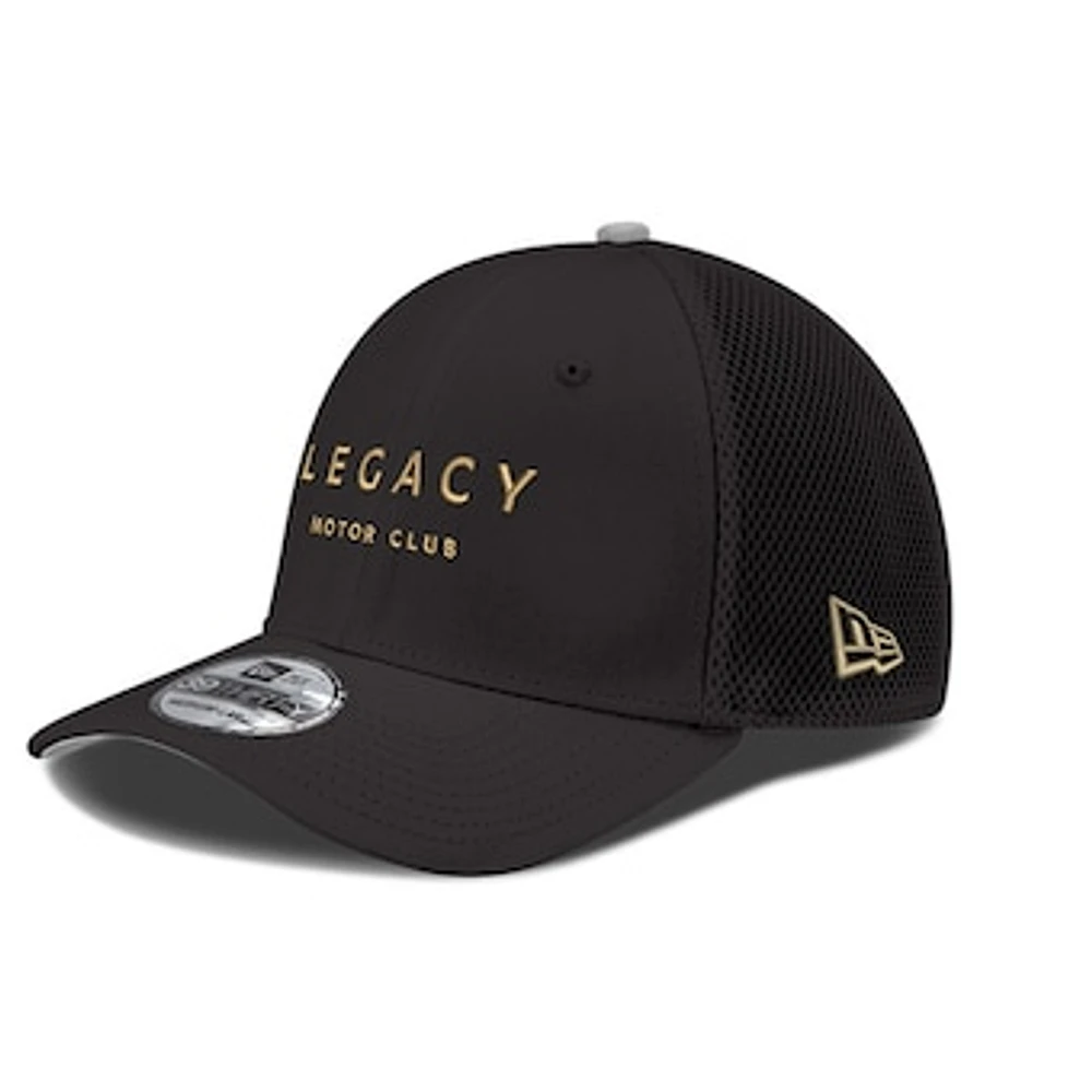 Men's New Era Black LEGACY Motor Club Team 39THIRTY NEO Flex Fit Hat