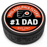 Philadelphia Flyers #1 Dad Puck